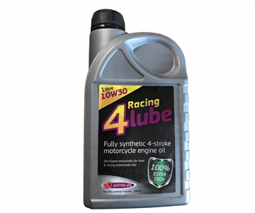 Bo Motoroil Racing 4 Lube 10W30 4-Takt olie 1 Liter